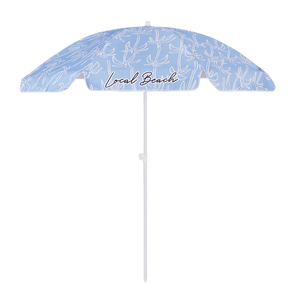 Multi Palms Beach Umbrella - Blue