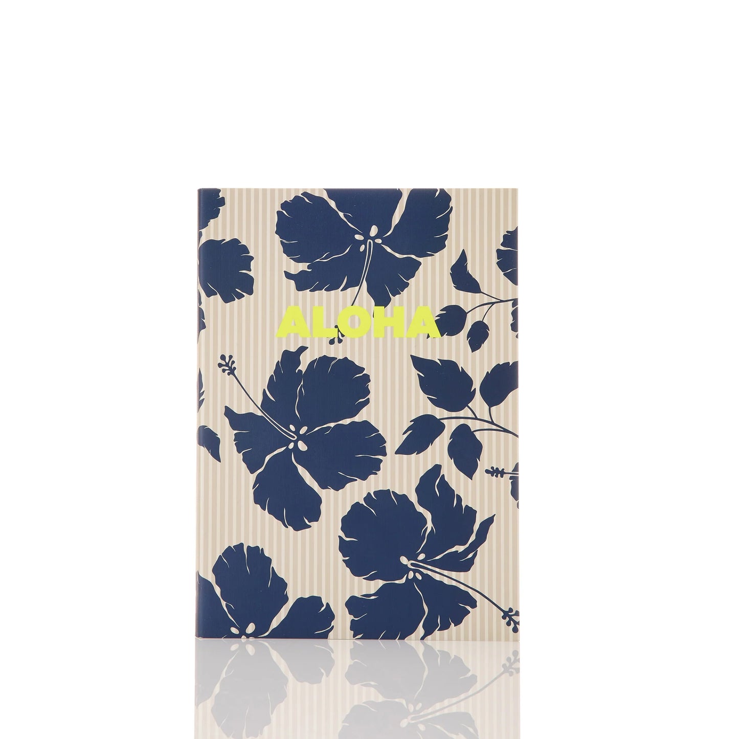 Salina Tiny Stripe Notebook – Navy