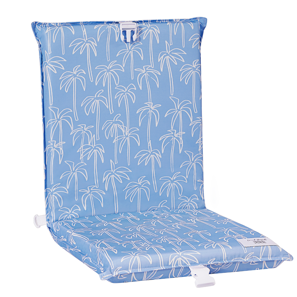Palms Backpack Reclining Beach Lounger - Tan or Blue