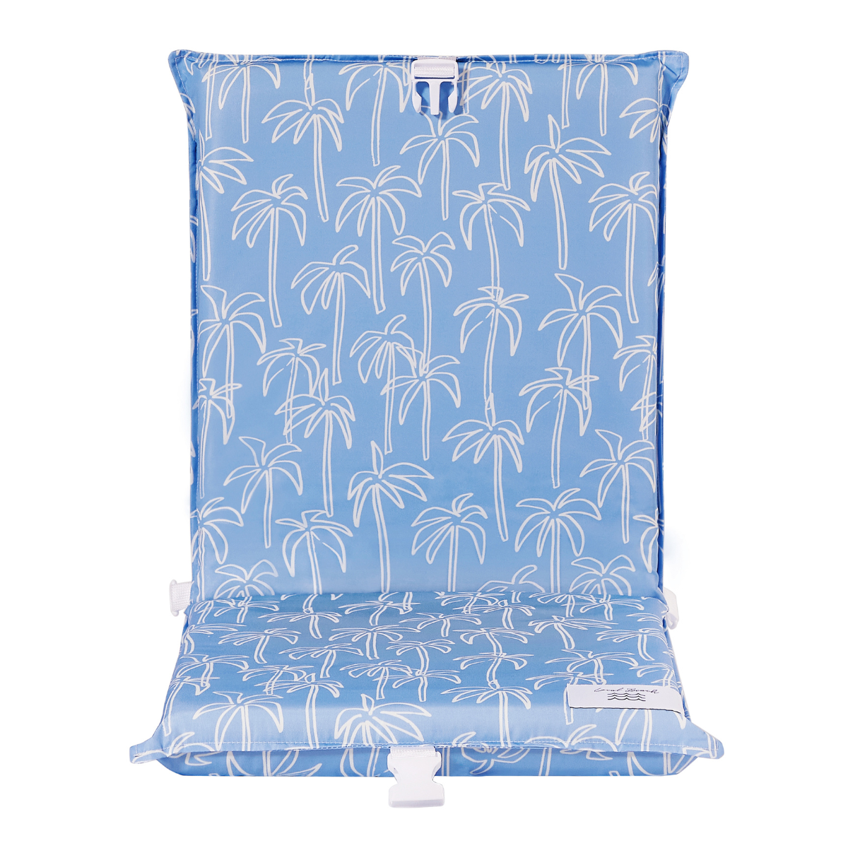 Palms Backpack Reclining Beach Lounger - Tan or Blue