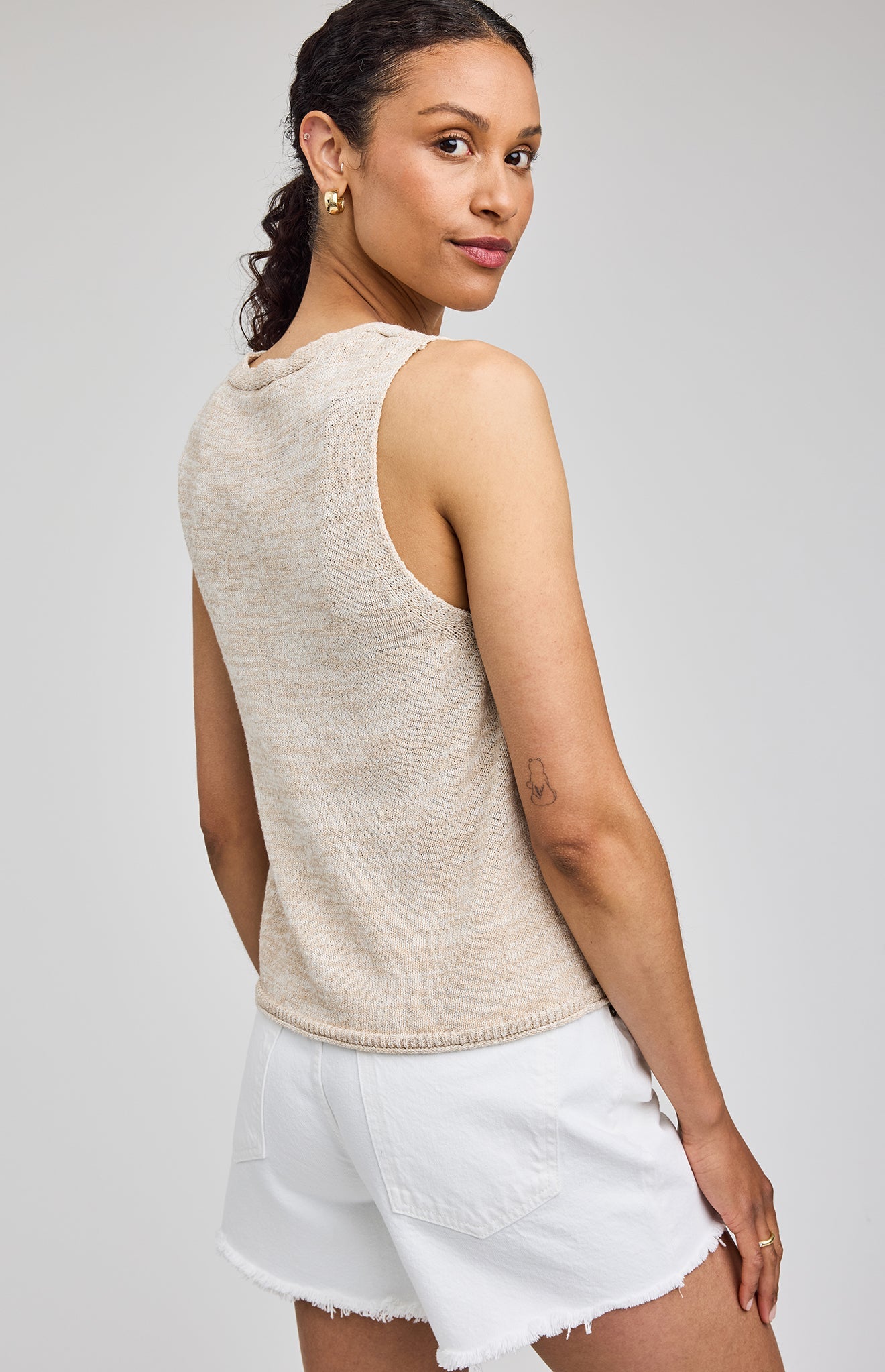 Rebel Tank - Linen