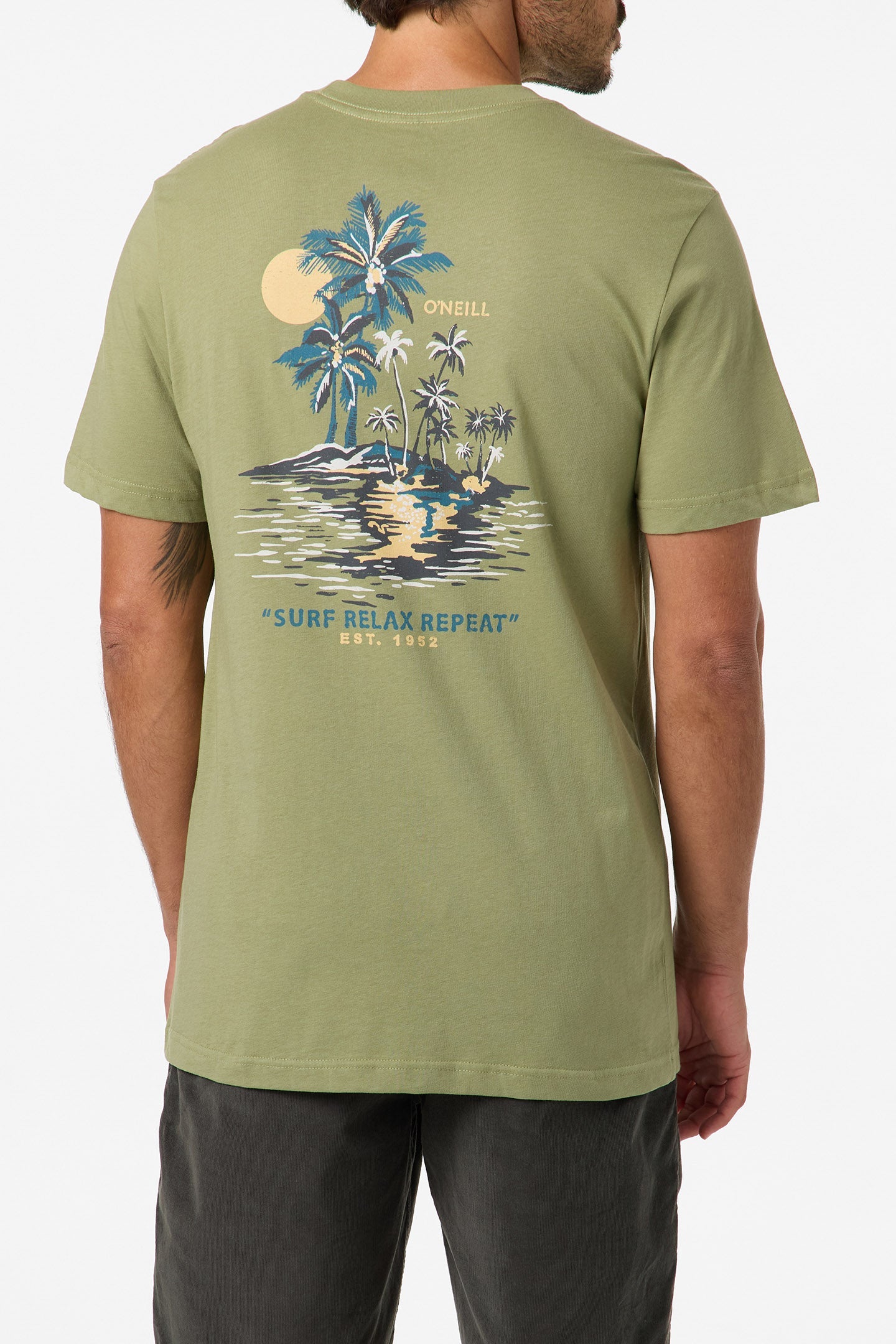 Relax Classic SS Tee - Oilve Green