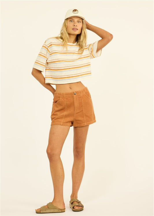 Sandy Shores Cord Short - Hazel