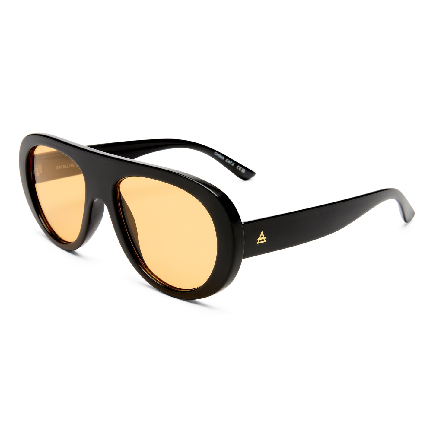 Satellite - Black Amber Tint