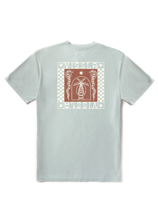 Serpents Cosmic Wash SS Tee - Coastal Blue