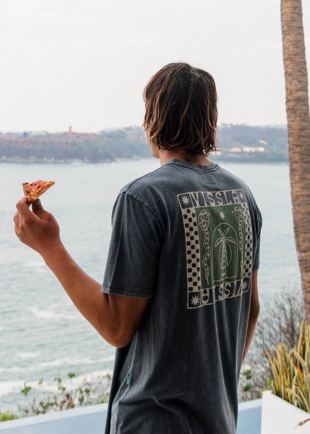 Serpents Cosmic Wash SS Tee - Phantom