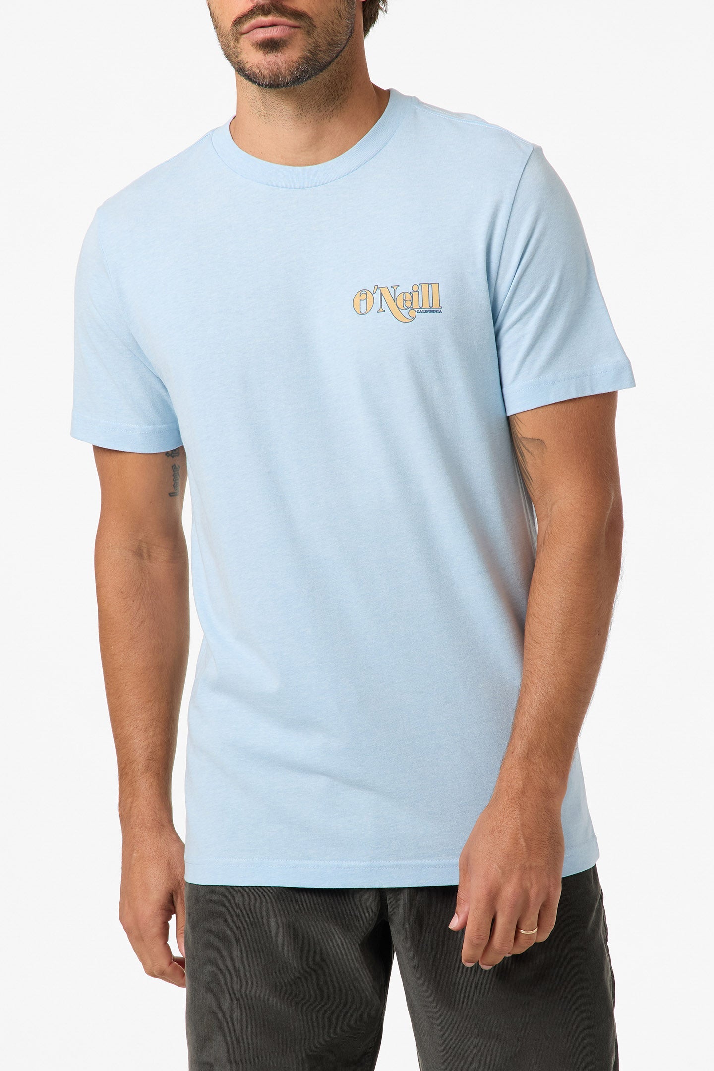 Shop Classic SS Tee - Sky Blue Heather