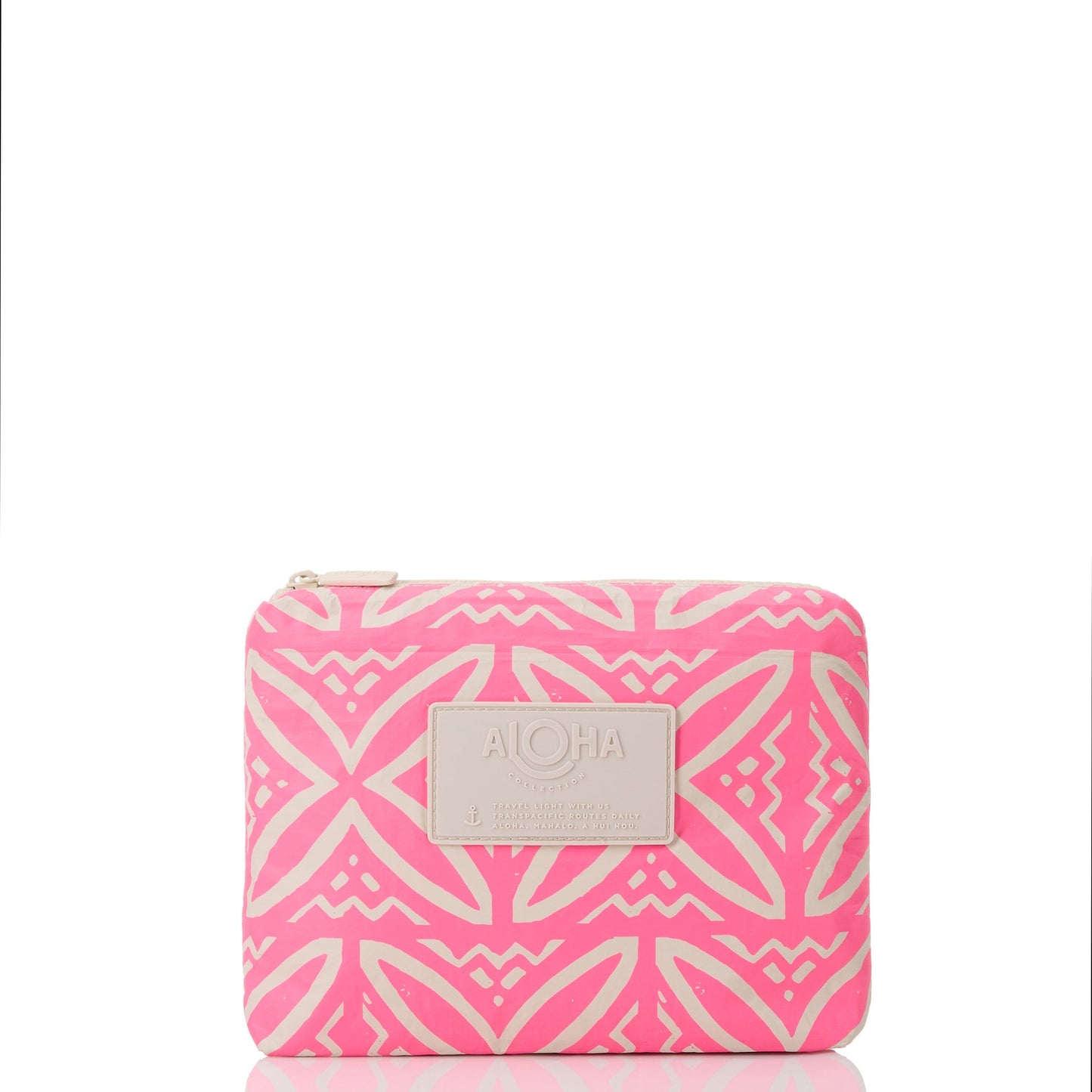 Pasifika Small - Neon Pink / Sandstone