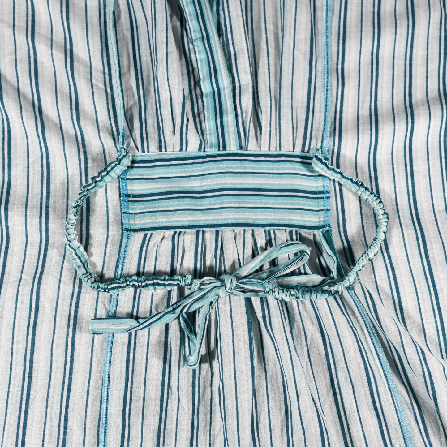 Sol Kaftan - Turquoise Stripe