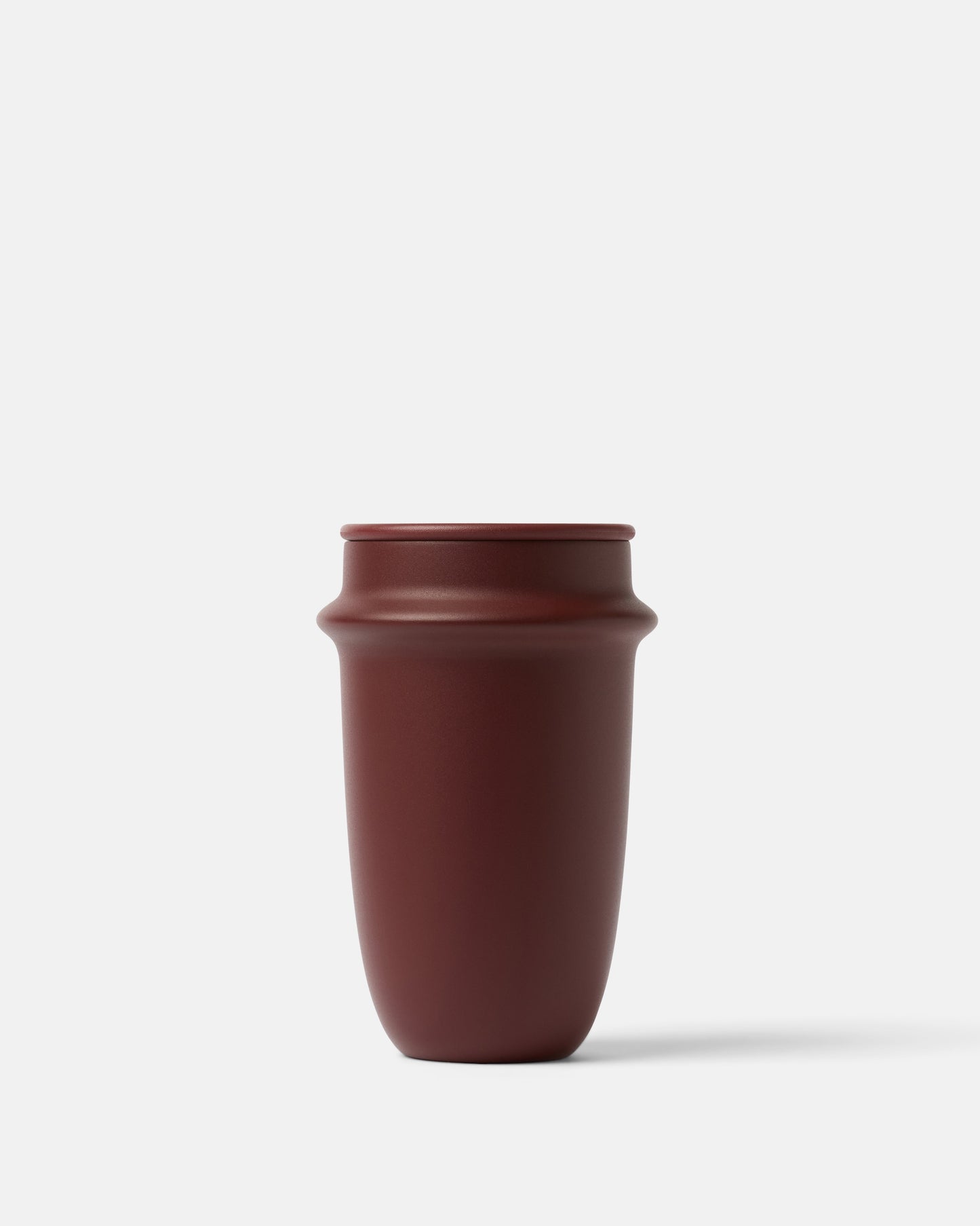 Space Tumbler 17oz Glass Tumbler - Black Cherry