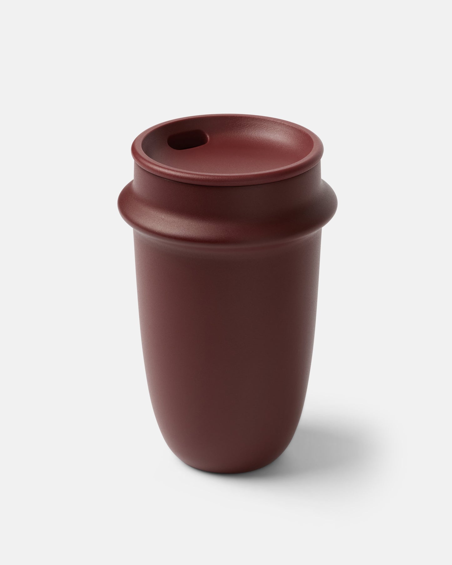 Space Tumbler 17oz Glass Tumbler - Black Cherry
