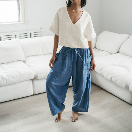 Stevie Pants - Blue Indigo