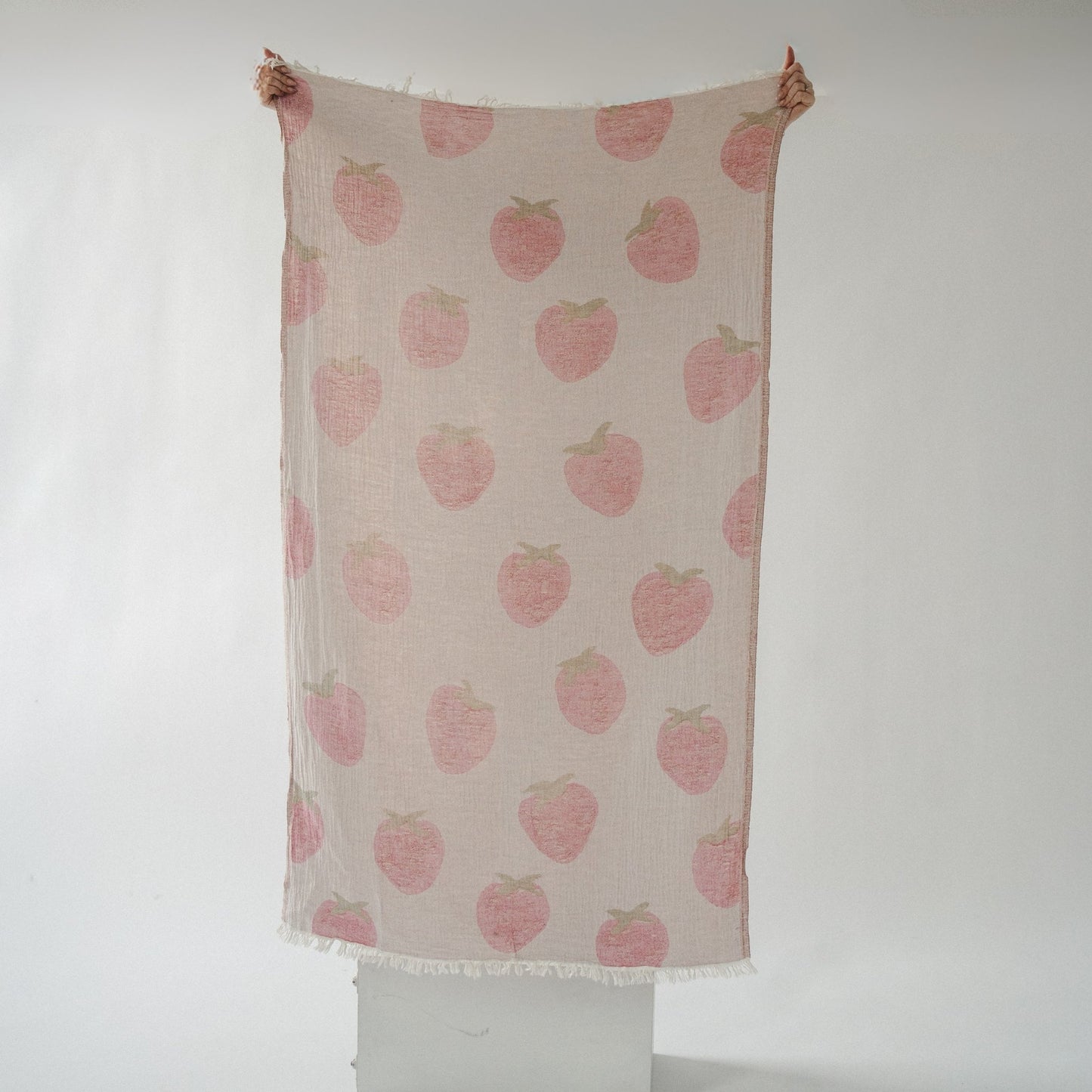 Turkish Cotton Towel - Strawberry Shortcake