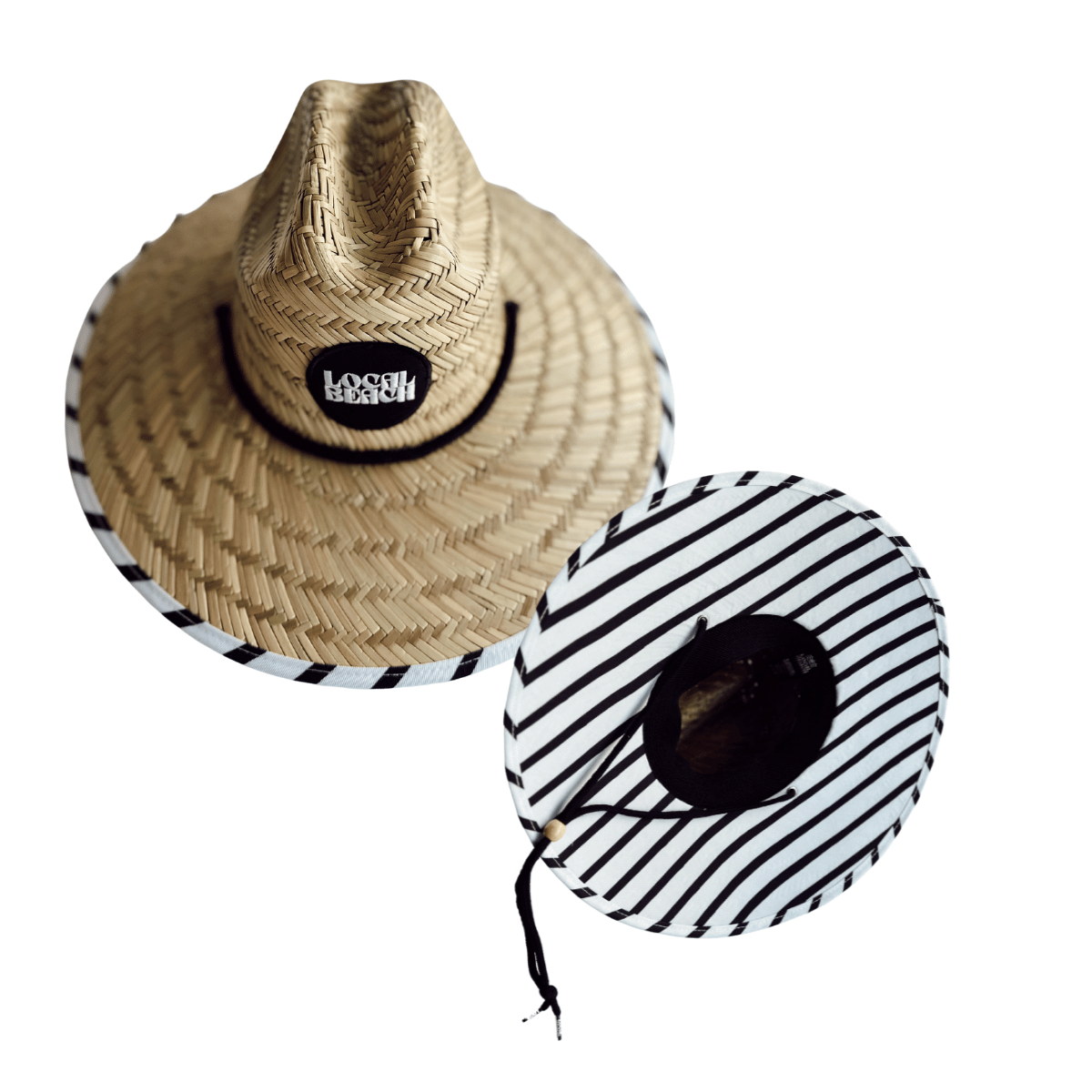 Stripe Kids Lifeguard Hat - 6 - 12 years