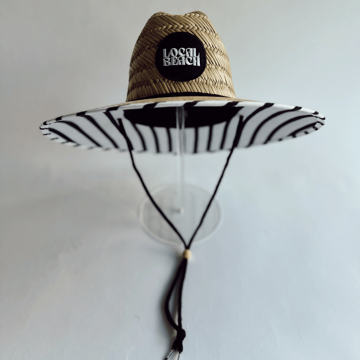 Stripe Kids Lifeguard Hat - 6 - 12 years