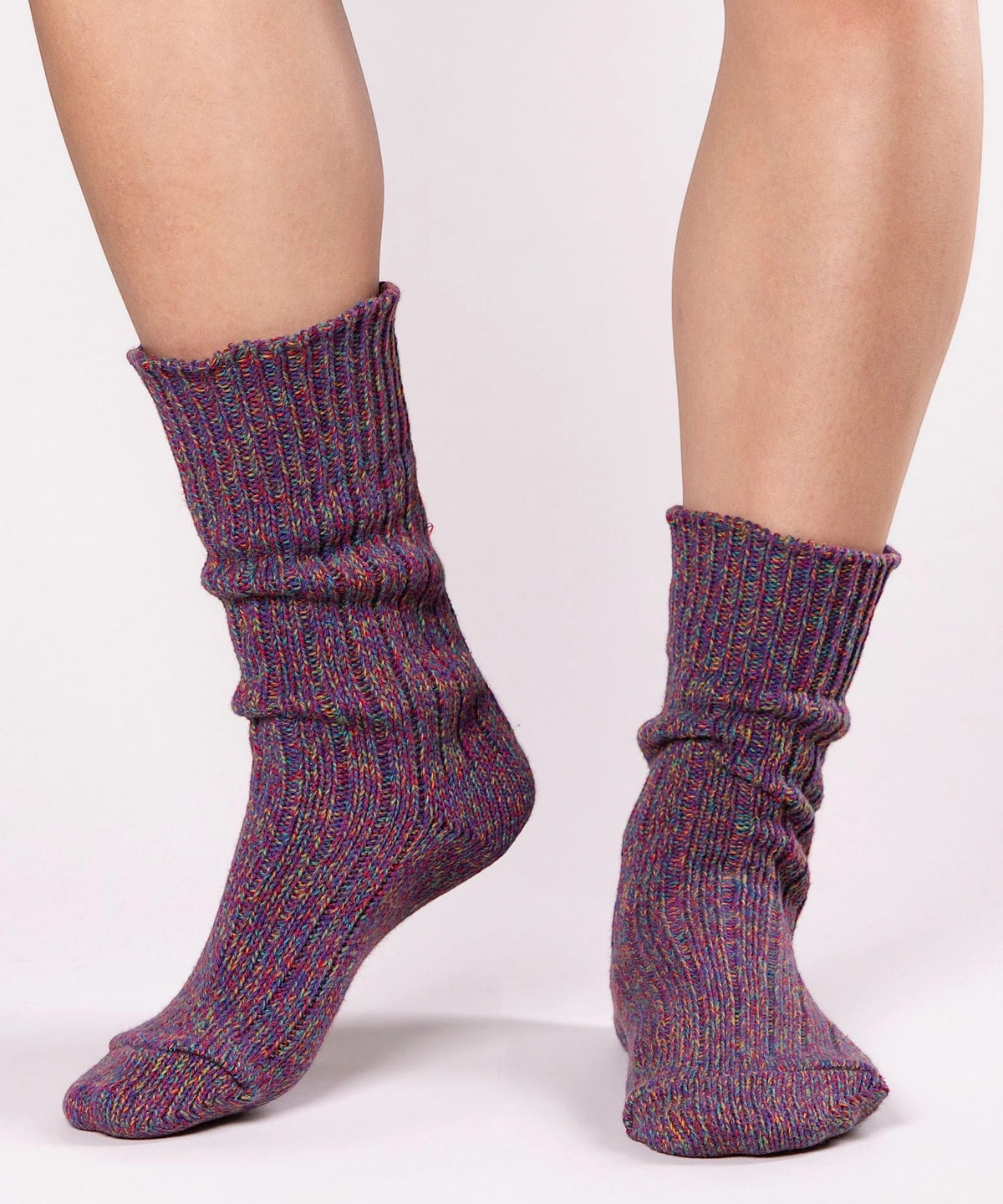 Thick Cotton Socks - Jewel Tones