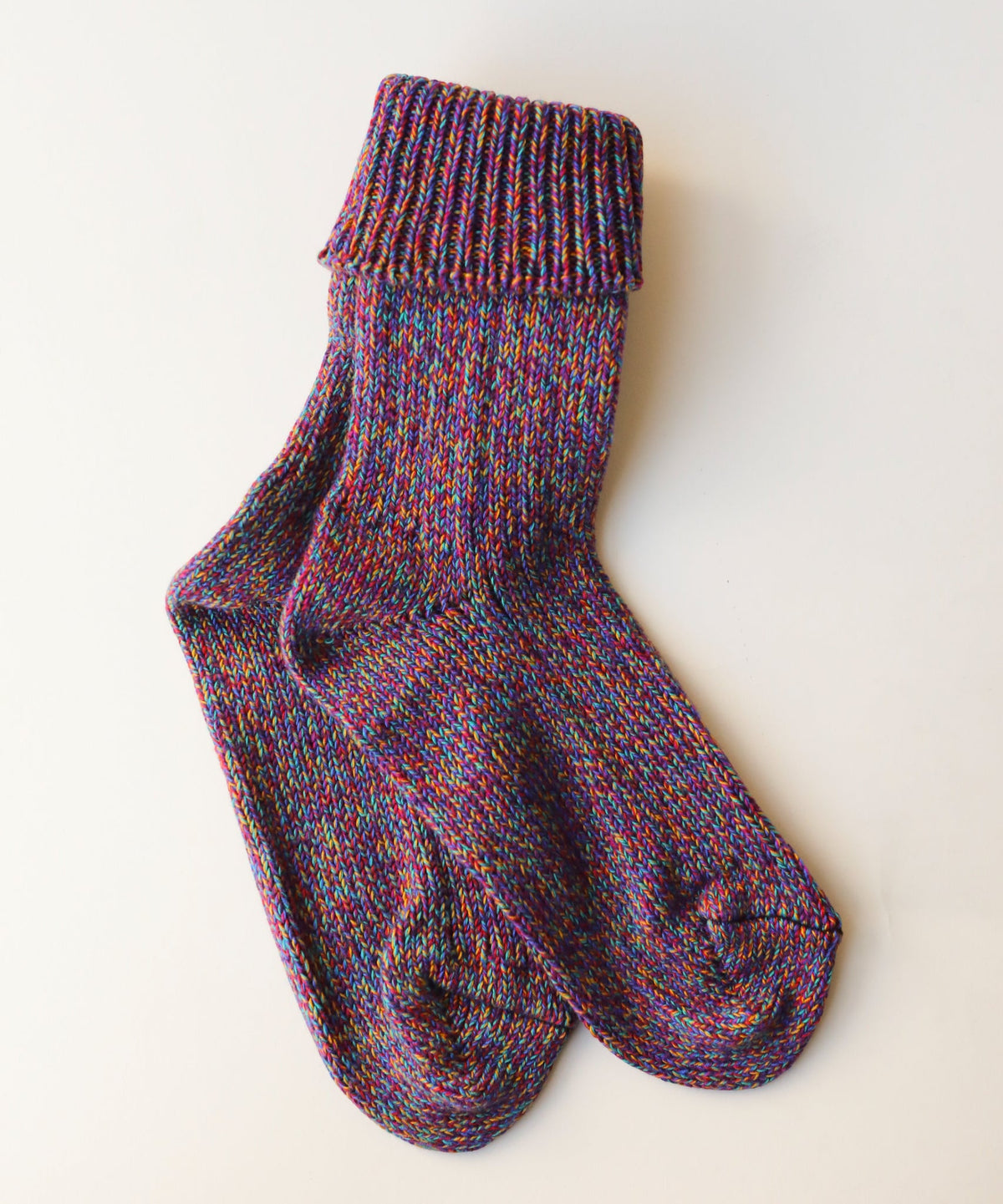 Thick Cotton Socks - Jewel Tones
