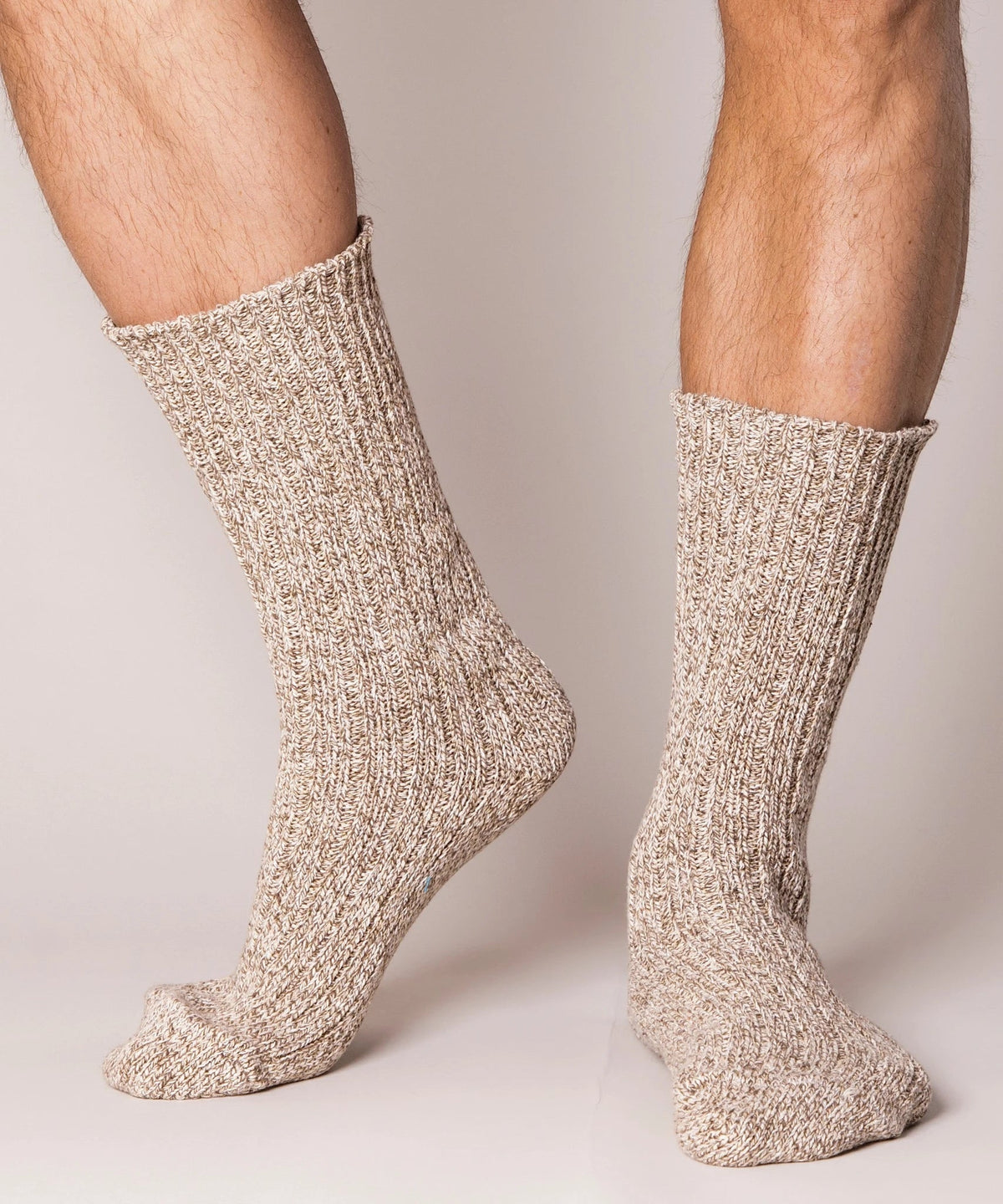 Thick Cotton Socks - Sand Mix