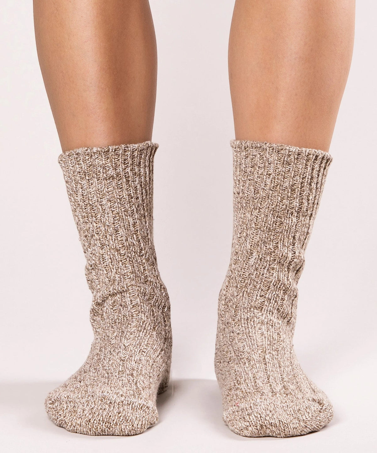 Thick Cotton Socks - Sand Mix
