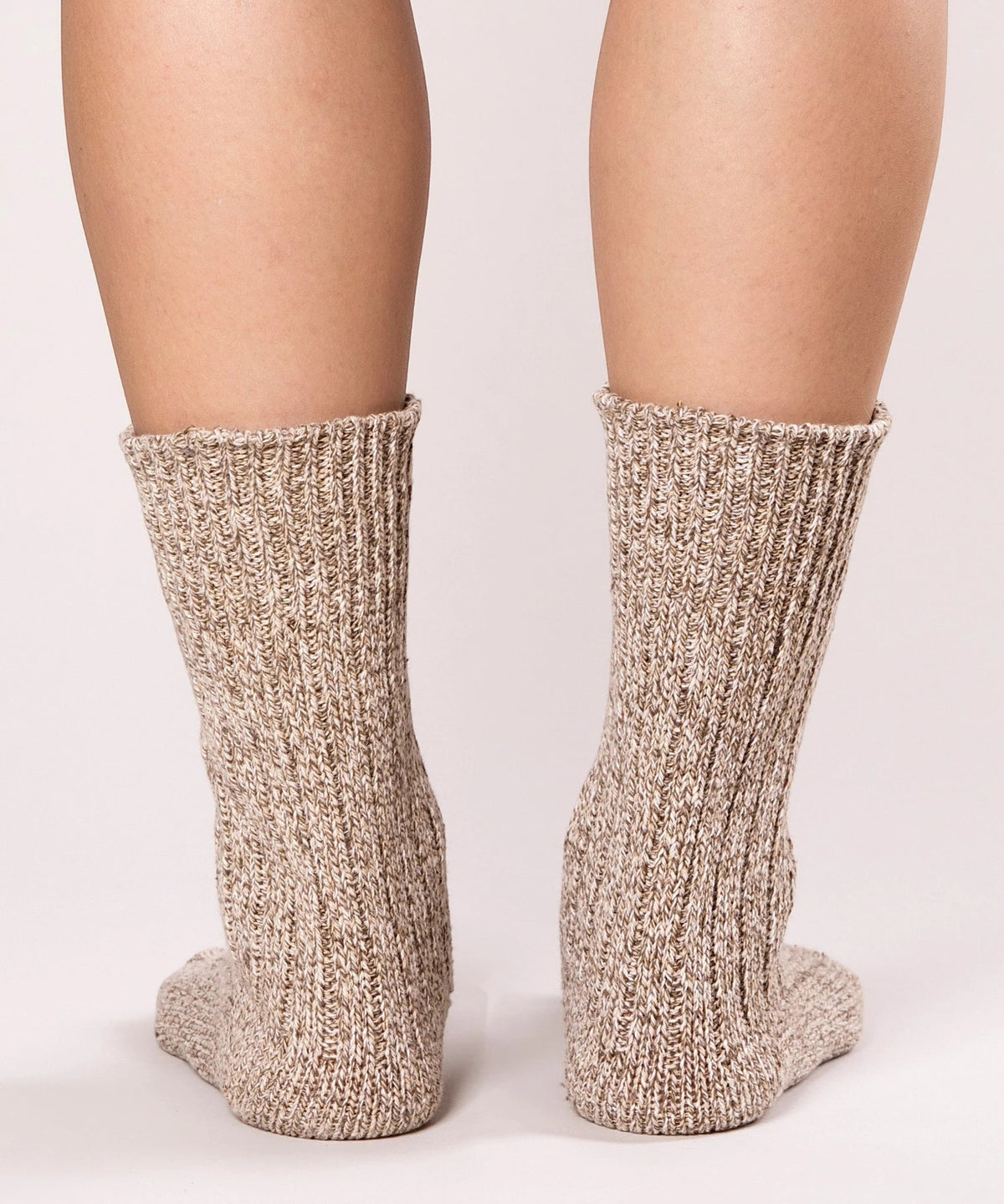 Thick Cotton Socks - Sand Mix