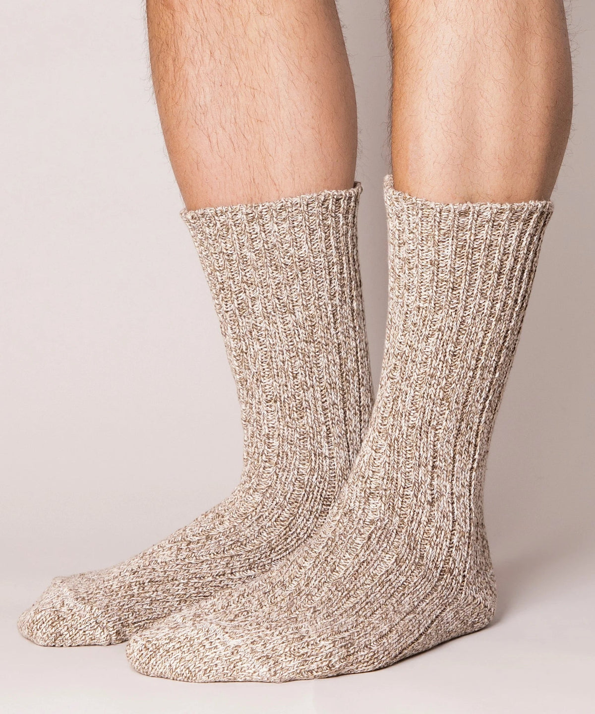 Thick Cotton Socks - Sand Mix