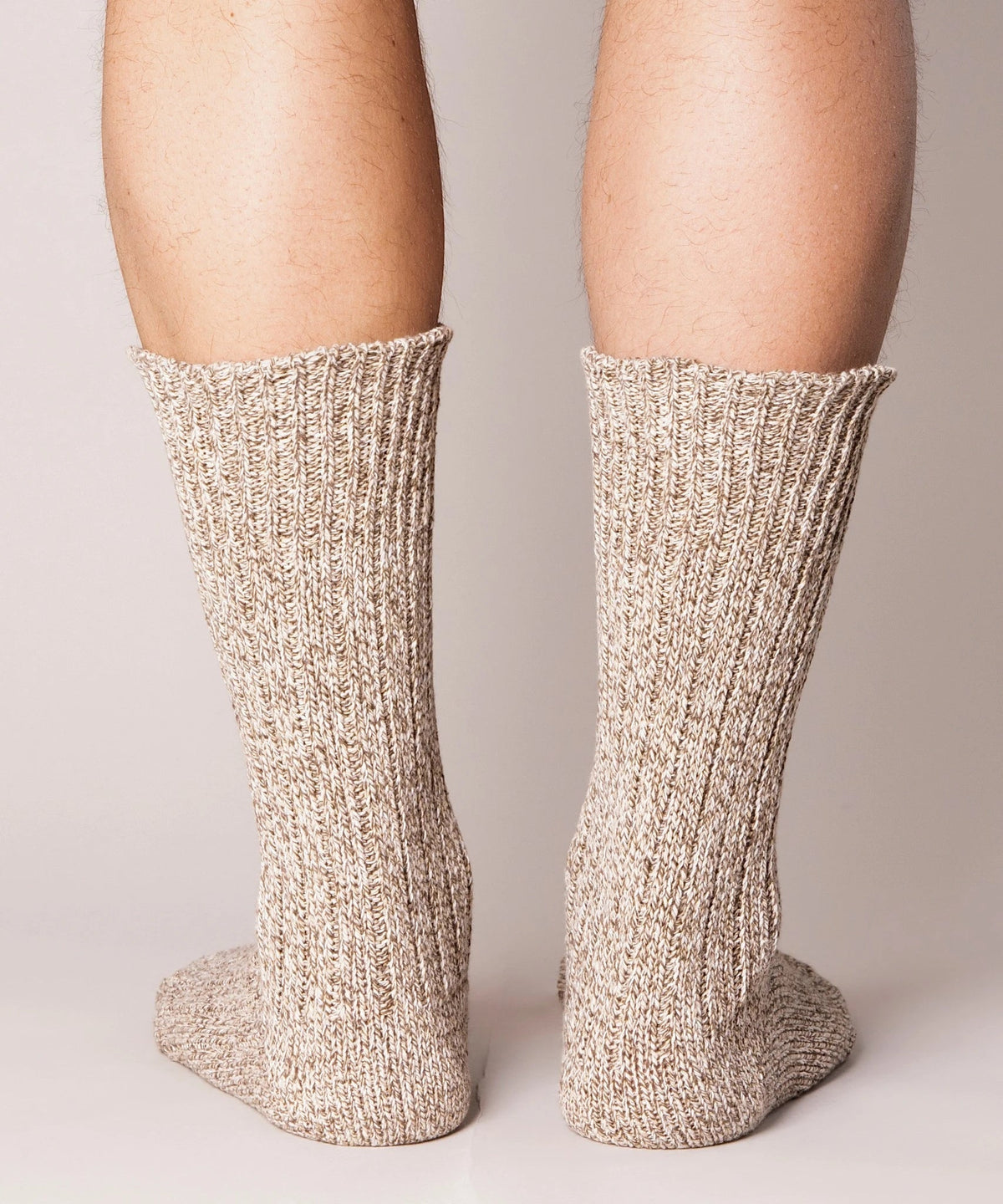 Thick Cotton Socks - Sand Mix