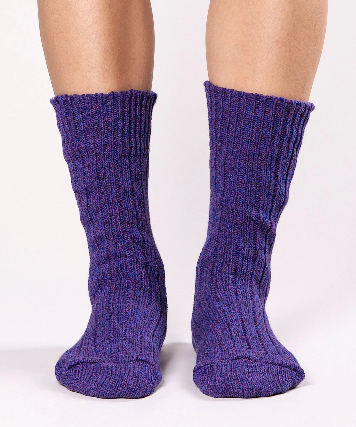 Thick Cotton Socks - Violet