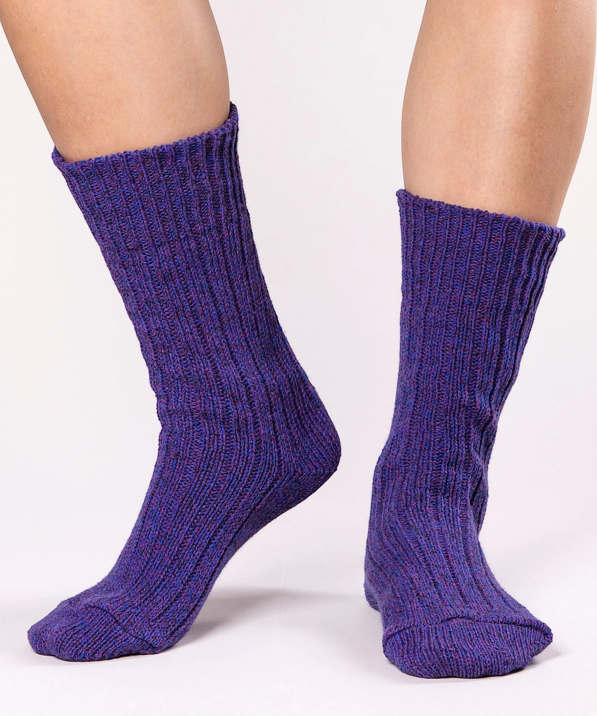 Thick Cotton Socks - Violet