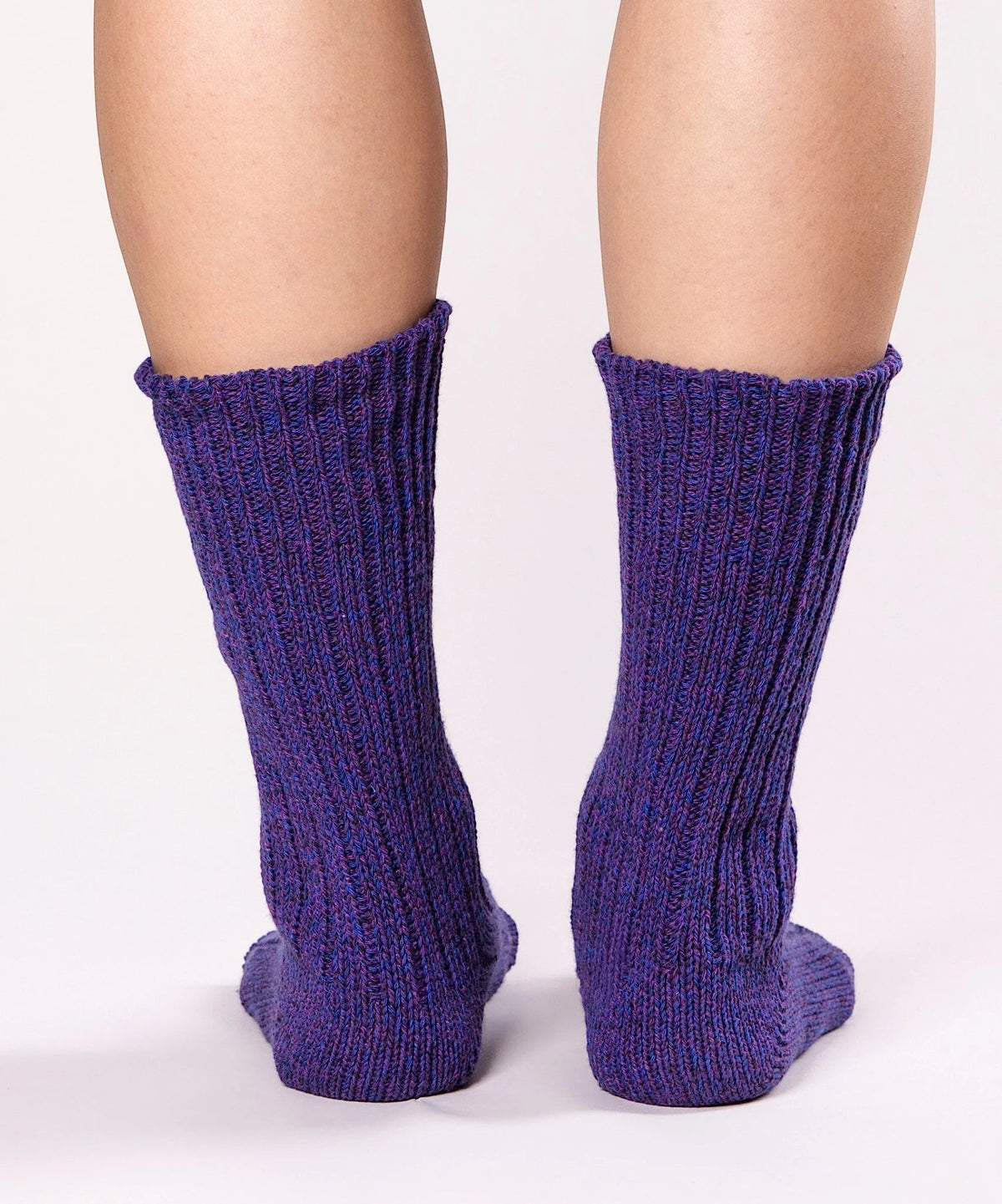 Thick Cotton Socks - Violet