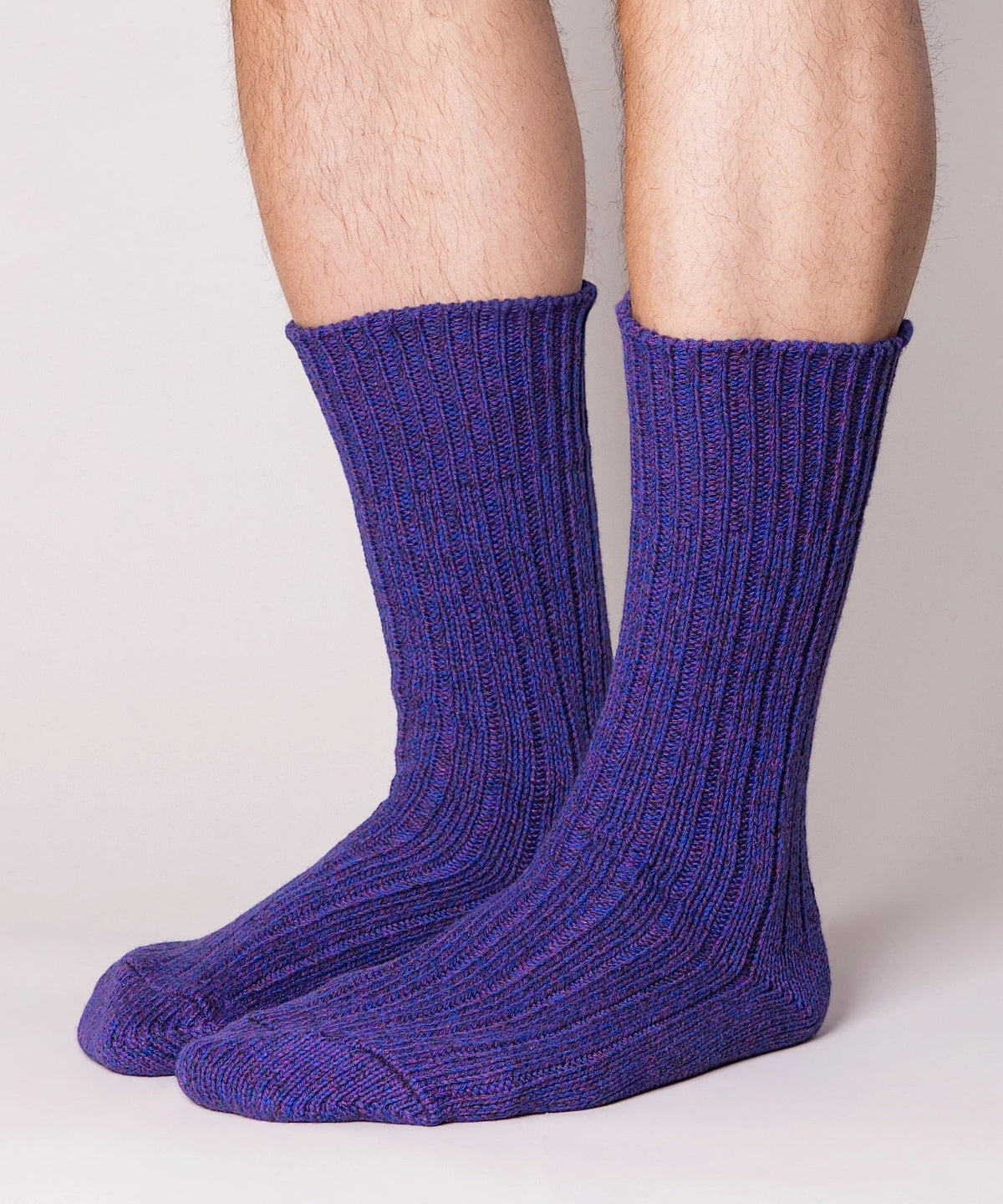 Thick Cotton Socks - Violet