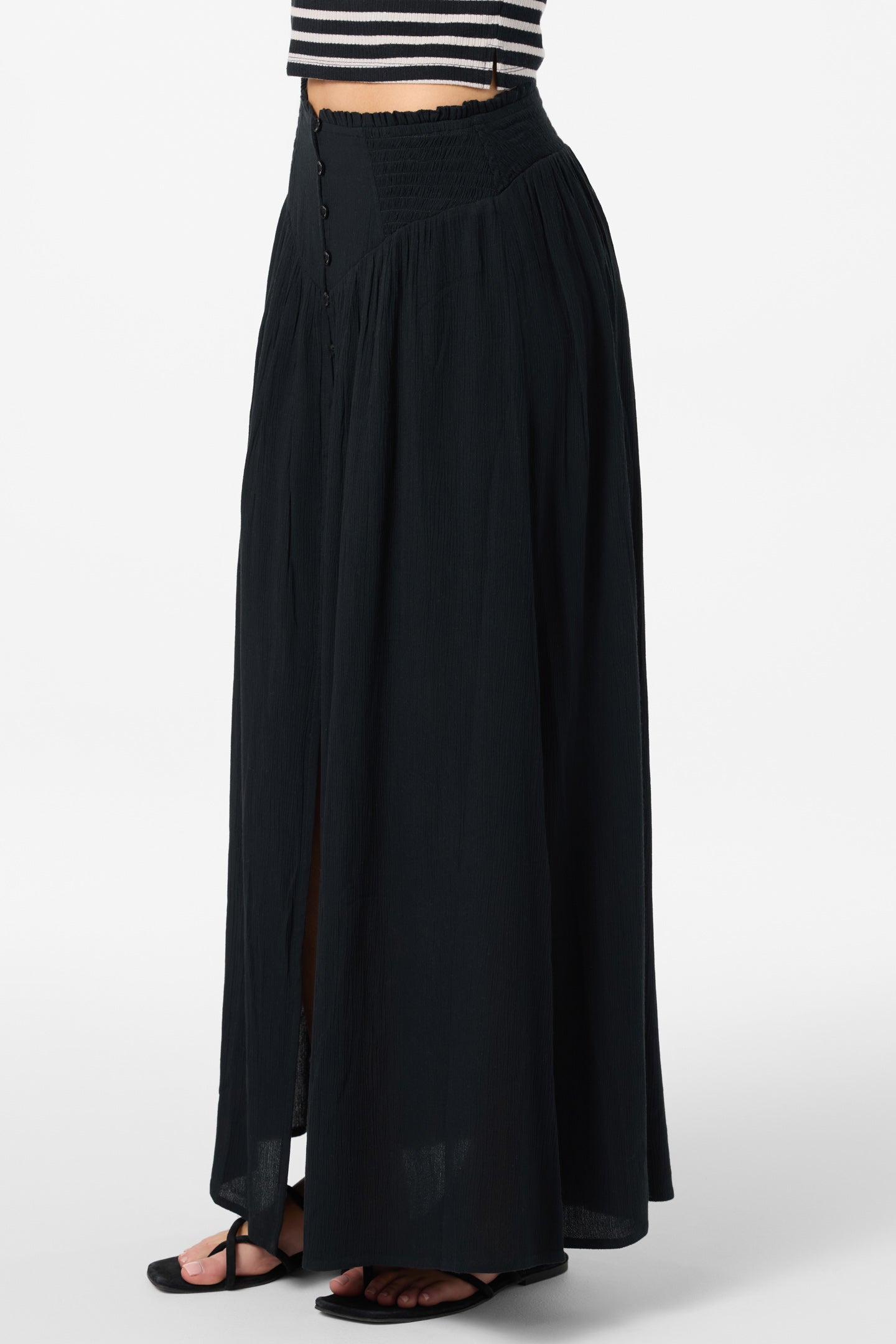 Tryston Maxi Skirt - Black