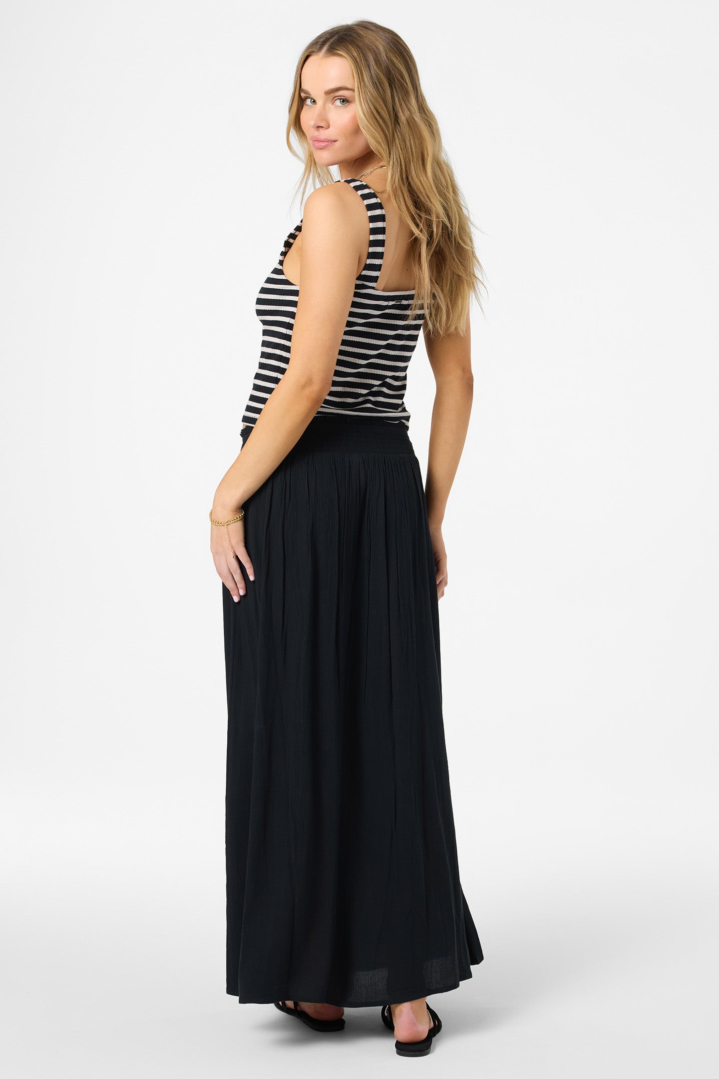 Tryston Maxi Skirt - Black