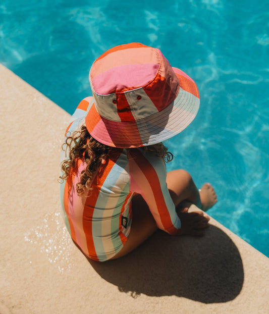 Vertical Delight Bucket Hat - Bubble Gum