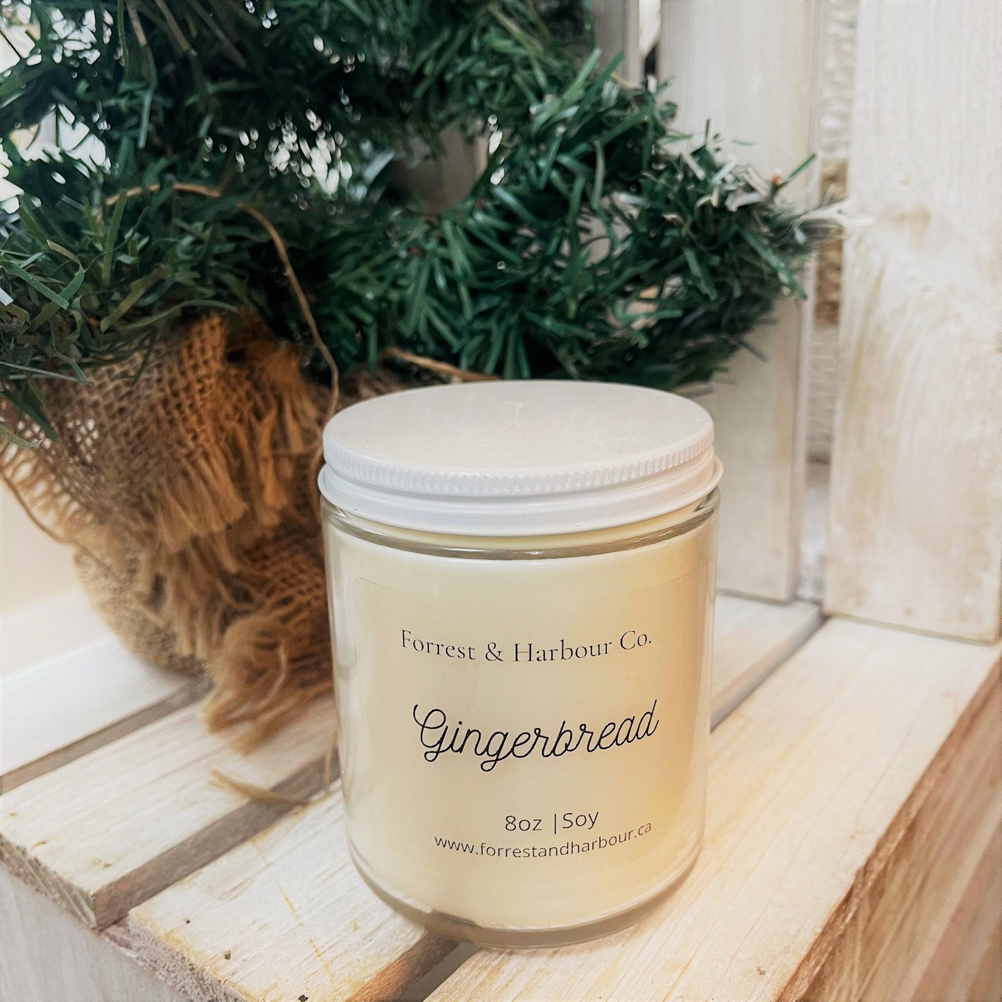 Gingerbread 8oz Soy Candle