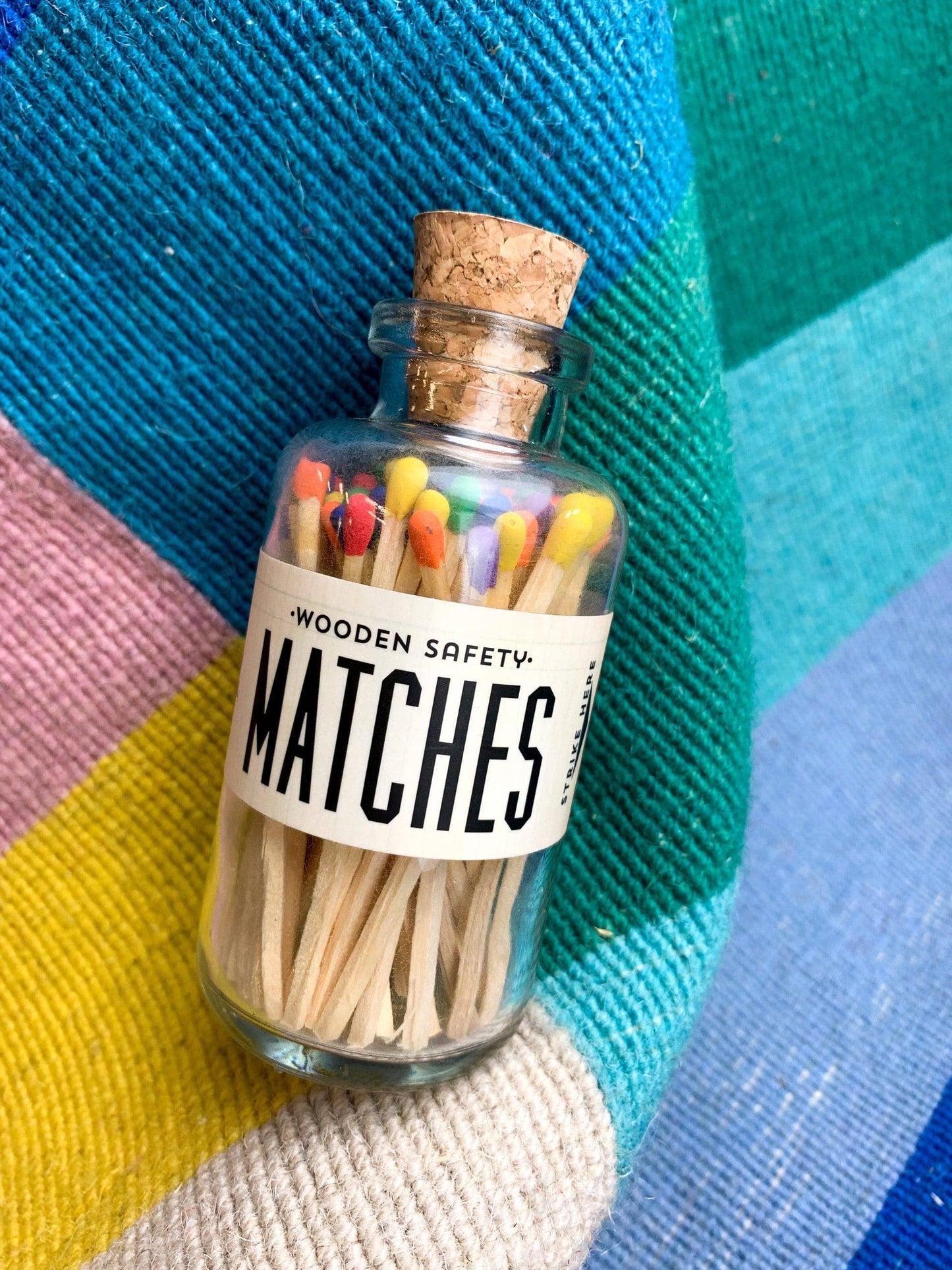 Mini Apothecary Vintage Rainbow Matches