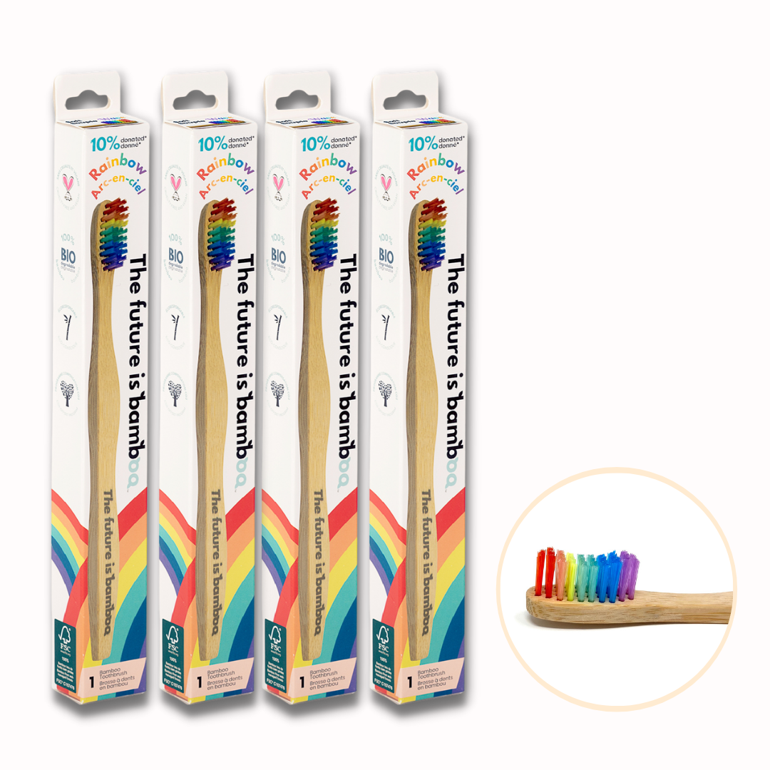 Adult Rainbow Soft Toothbrush