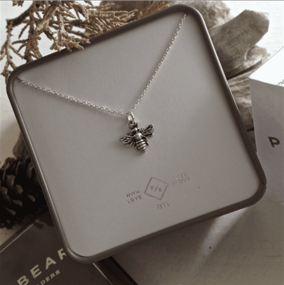 Aristaeus Sterling Silver Honey Bee