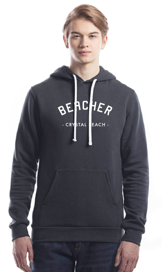 Beacher - Crystal Beach Bamboo Fleece Hoodie - Charcoal