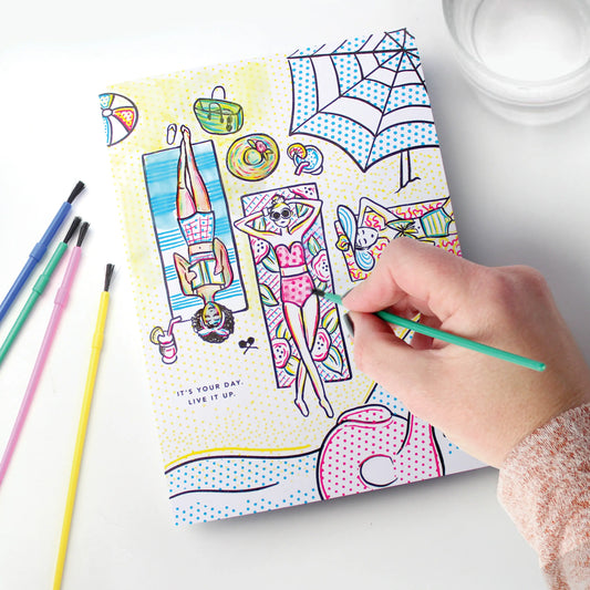 Beachy Paint With Water Card