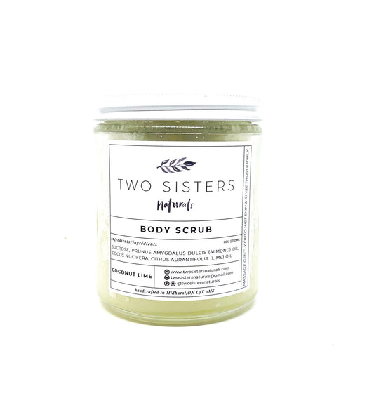 Body Scrub - Coconut Lime 8 oz