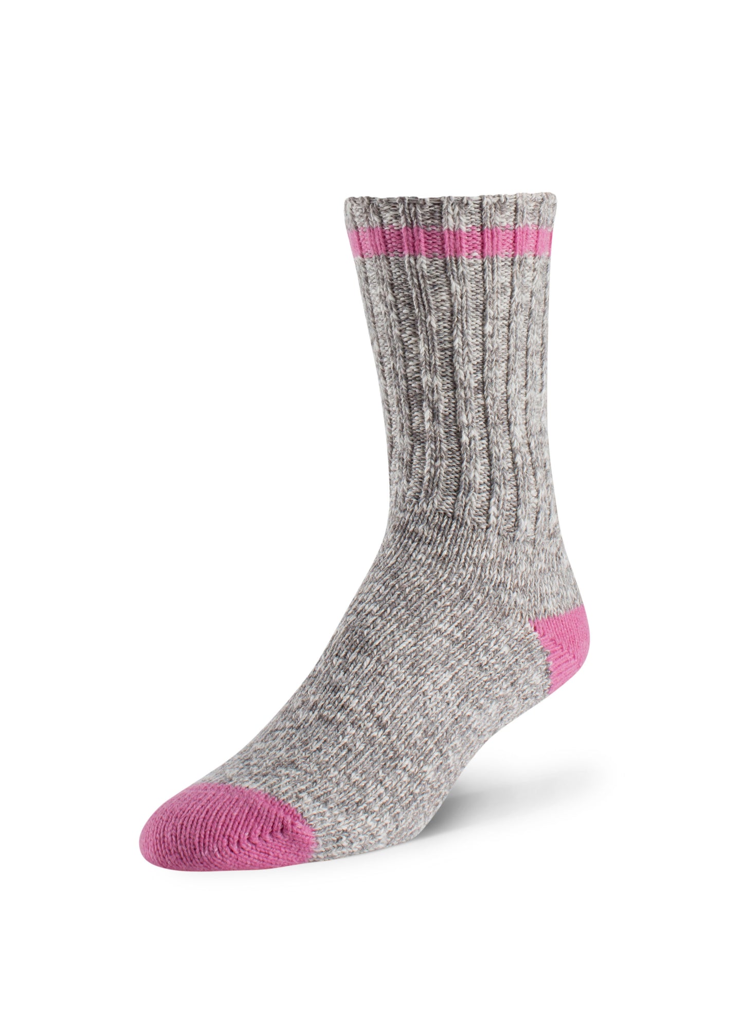 Camping Grey Pink Socks