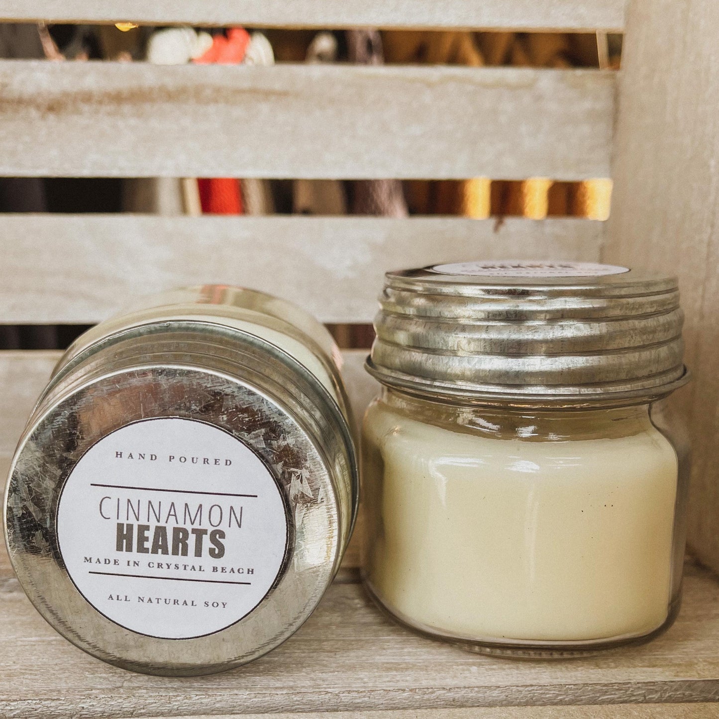 Cinnamon Hearts - Planks Canada's Hand Poured Soy Candles