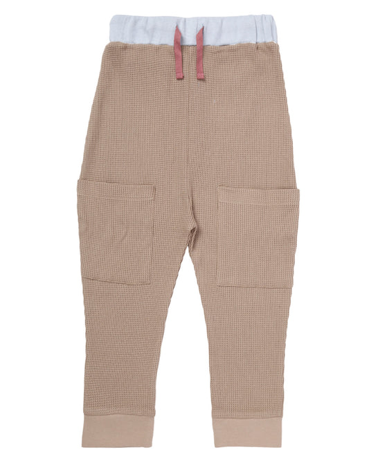 Colourblock Waffle Harems