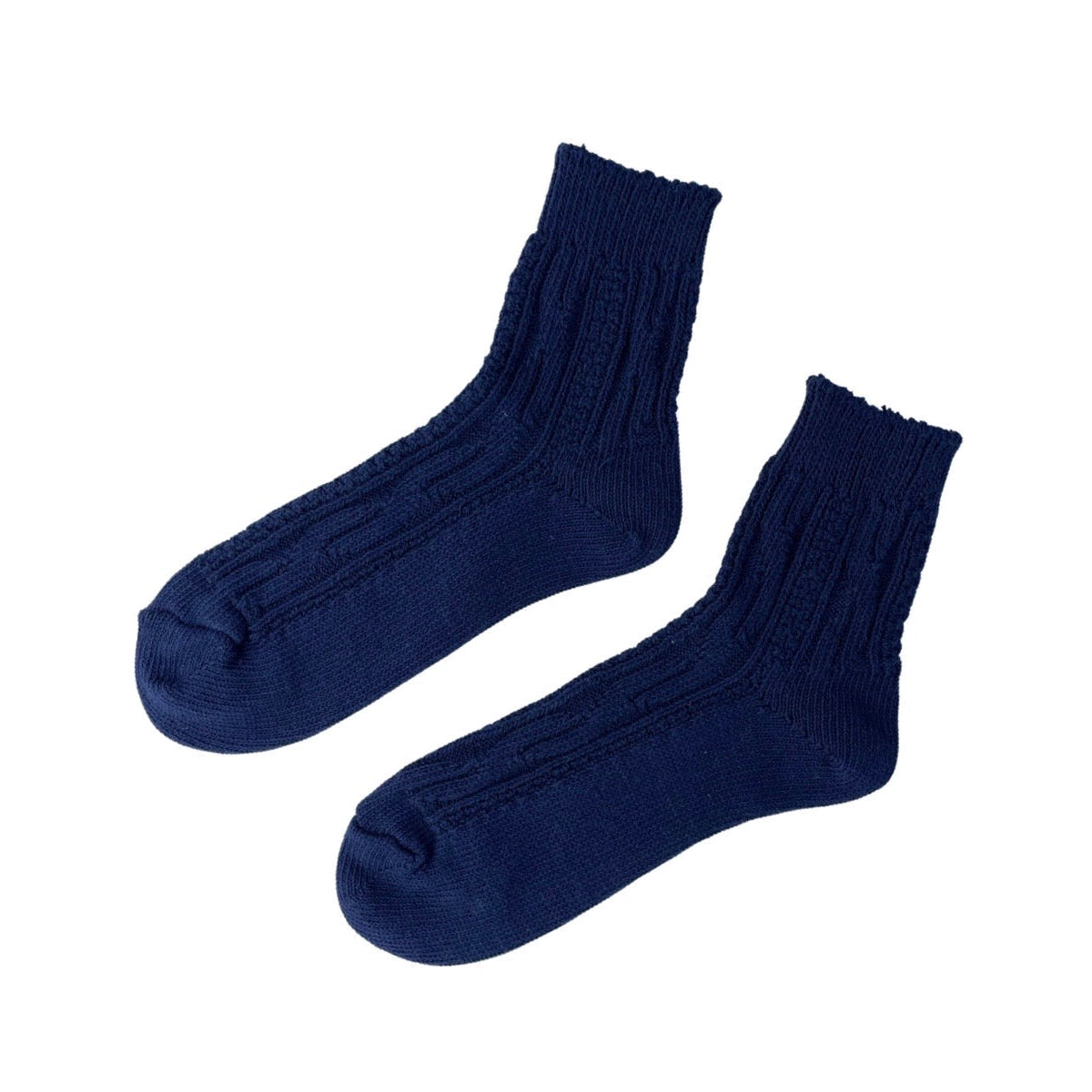 Cotton Jenny Socks - Navy Blue