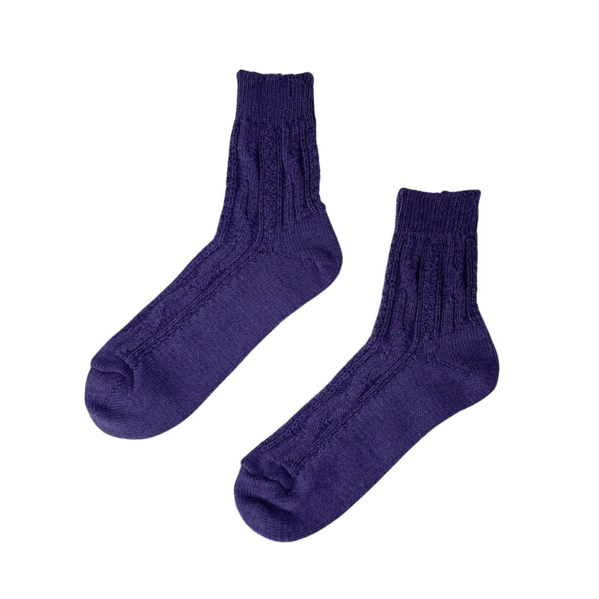 Cotton Jenny Socks - Purple