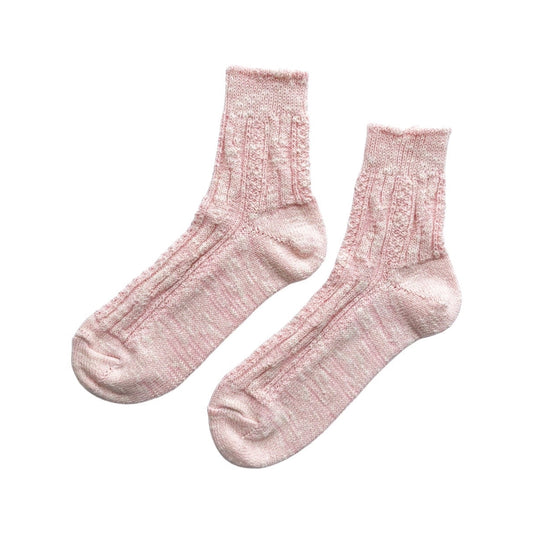 Cotton Jenny Socks - Soft Pink