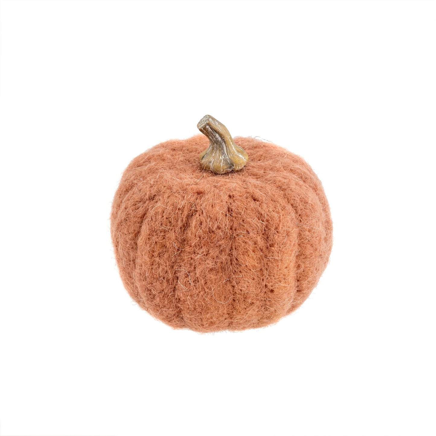Felt Pumpkins 3 Sizes - Terracotta