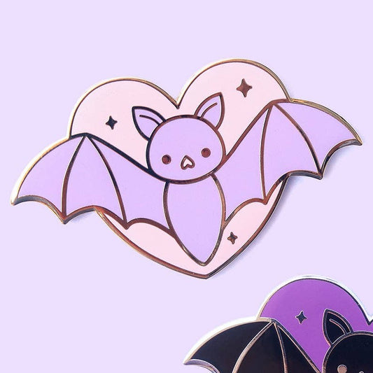 Halloween Bat Lover Pin