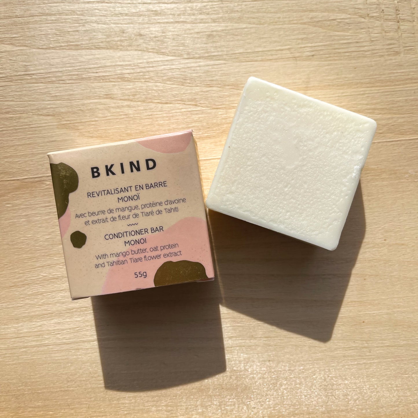 Conditioner Bar - Monoi for Dry and Thin Hair