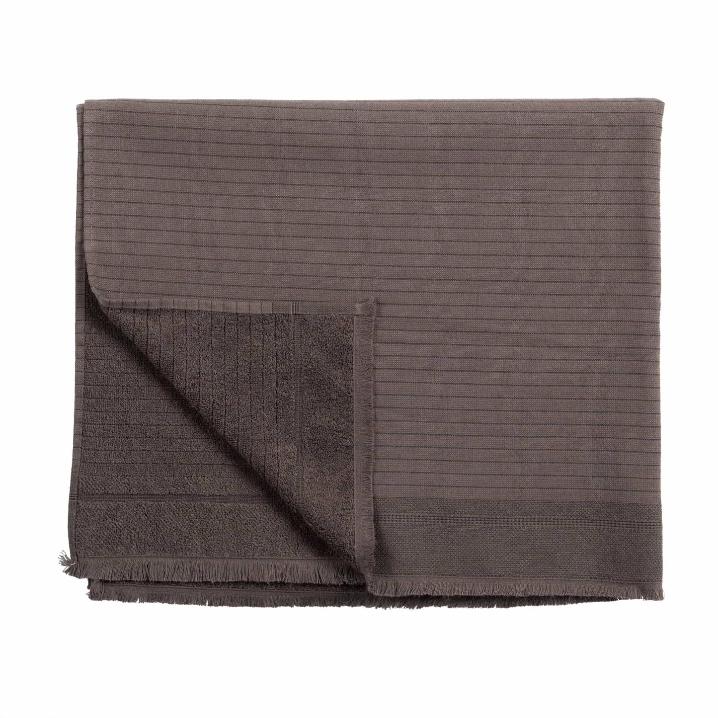 Leo Terry Towel - Charcoal